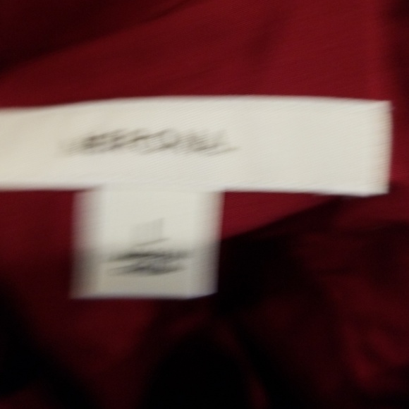 3 for $20 Merona dark red long sleeve oxford shirt - Picture 7 of 8